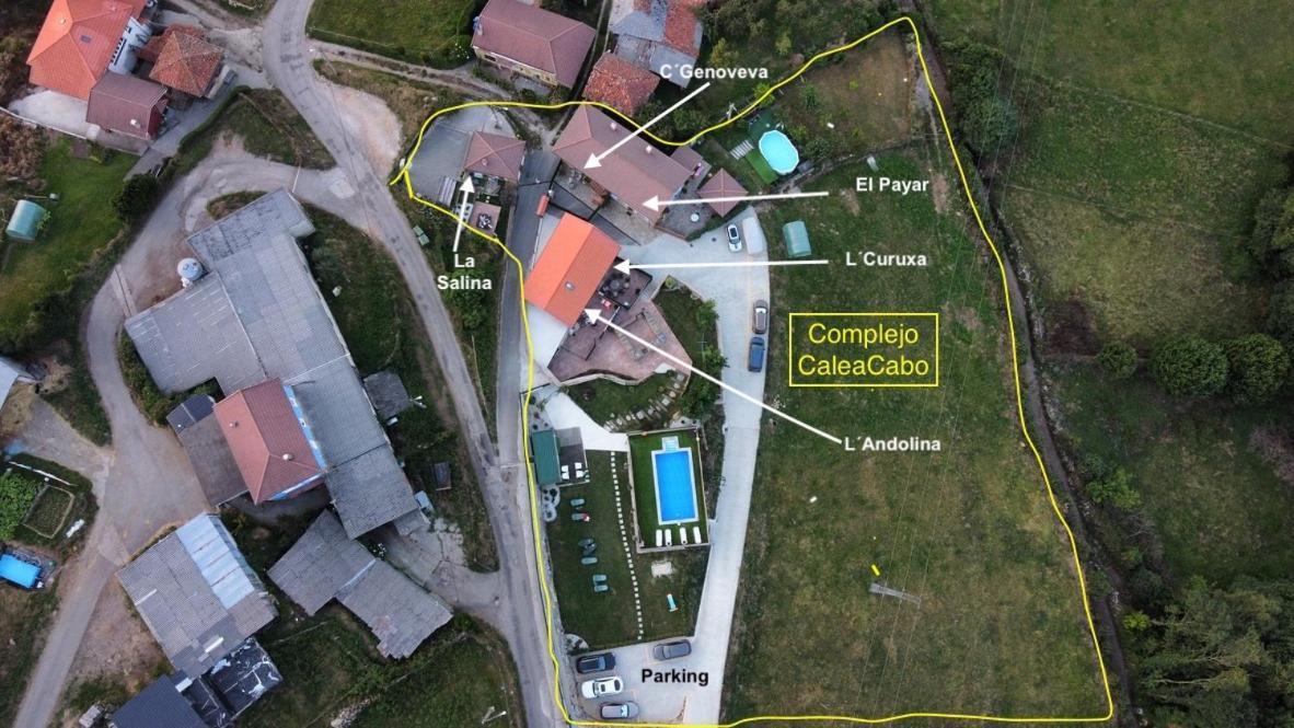 فيلا C'Genoveva Complejo Turistico Rural Caleacabo Biescas  المظهر الخارجي الصورة